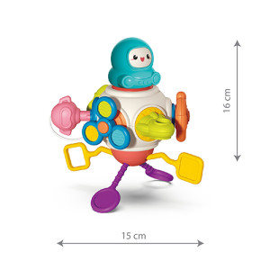 Игрушка 8в1 BabyOno Astronaut для сенсорного развития