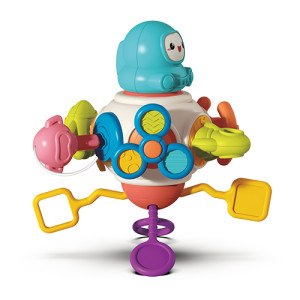 Игрушка 8в1 BabyOno Astronaut для сенсорного развития