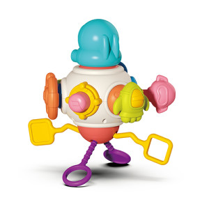 Игрушка 8в1 BabyOno Astronaut для сенсорного развития