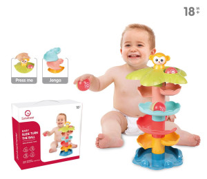 Игрушка развивающая Sobebear Горка с мячиками