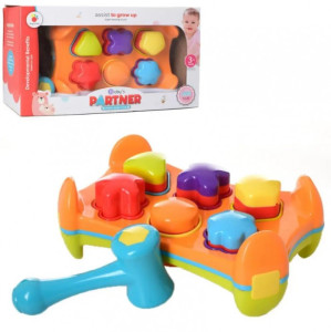 Игра развивающая Babys Partner 404138, сортер-стучалка