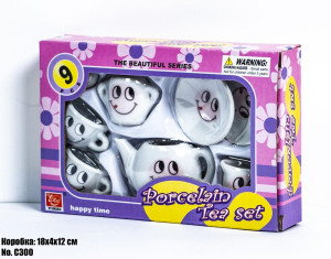Игровой набор Чайный сервиз YH5989-C300, фарфоровый, на 2 персоны
