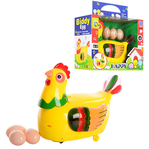 Игрушка детская 20215 Курица, несет яйца, музыка