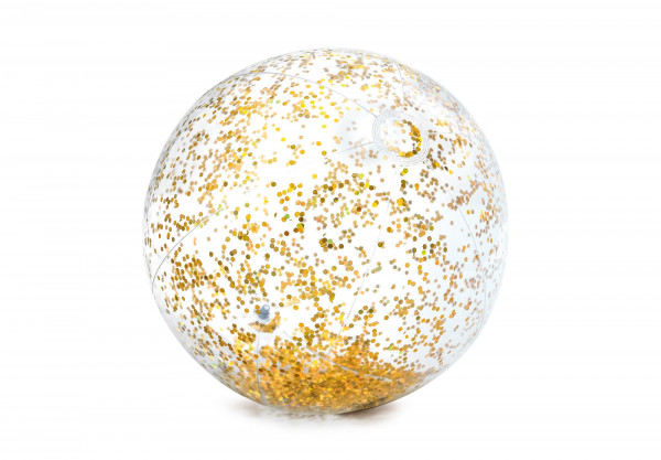 Мяч пляжный Intex 58070, с блеском, диаметр 71 см, от 3 лет