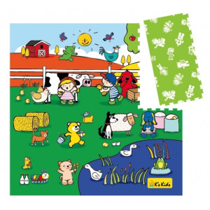 Коврик-пазл K'S KIDS, 8 элементов