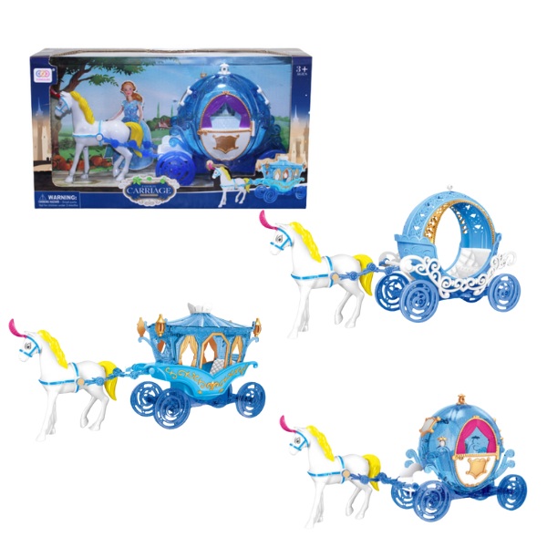 Карета Essa Toys Fashion carriage, с лошадью