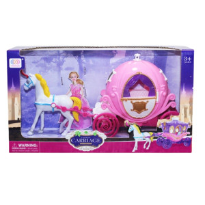 Карета Essa Toys Fashion carriage, с лошадью
