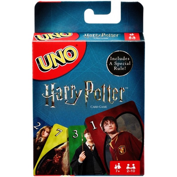 Карточная игра Mattel UNO Гарри Поттер, с 7-ми лет