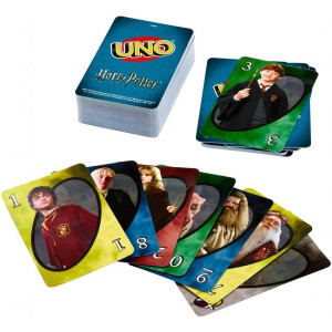 Карточная игра Mattel UNO Гарри Поттер, с 7-ми лет