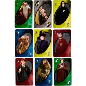 Карточная игра Mattel UNO Гарри Поттер, с 7-ми лет