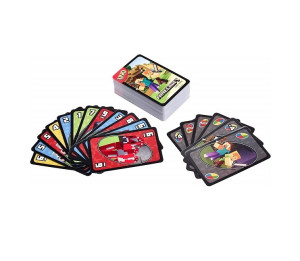 Карточная игра Mattel UNO Майнкрафт, с 7-ми лет