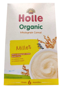 Каша безмолочная Holle Organic Пшенная, 6m+, 250 гр