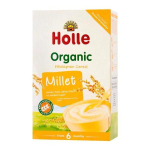 Каша безмолочная Holle Organic Пшенная, 6m+, 250 гр