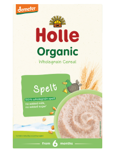 Каша безмолочная Holle Organic Спельтовая пшеничная, 6m+, 250 гр