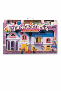 Кукольный дом Keenway Моя счастливая семья, игровой набор для девочки