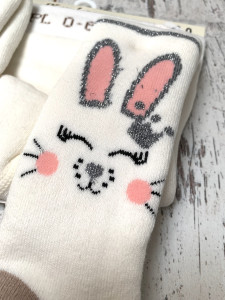 Колготы детские Pier Lone PV-18 Rabbit, махровые, 0-12м
