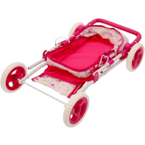 Коляска для кукол Essa Toys, классическая, с корзиной