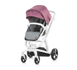 Коляска универсальная Chipolino Electra 3в1, с фарами и автоматическим тормозом