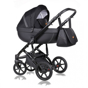 Коляска универсальная Quali Milano 2 в 1, кожа 50%