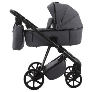 Коляска универсальная Adamex Delta Natura, 2в1, ткань