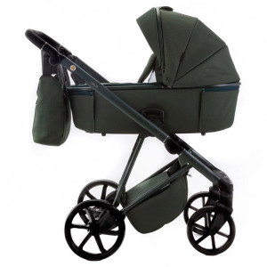 Коляска универсальная Adamex Delta Natura, 2в1, ткань