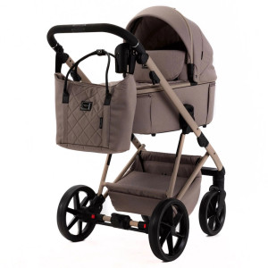 Коляска универсальная Adamex Delta Natura, 2в1, ткань