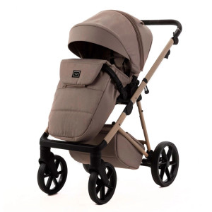 Коляска универсальная Adamex Delta Natura, 2в1, ткань