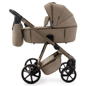 Коляска универсальная Adamex Delta Natura, 2в1, ткань