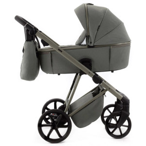 Коляска универсальная Adamex Delta Natura, 2в1, ткань