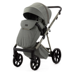 Коляска универсальная Adamex Delta Natura, 2в1, ткань