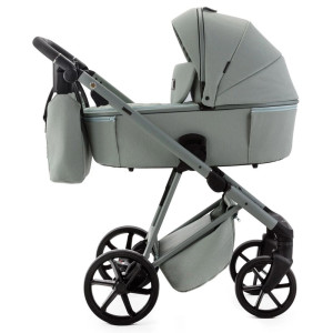 Коляска универсальная Adamex Delta Natura, 2в1, ткань