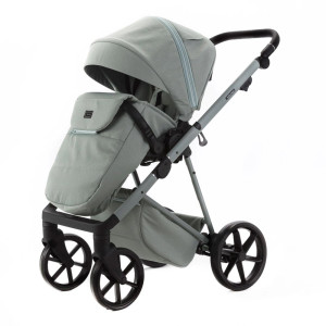 Коляска универсальная Adamex Delta Natura, 2в1, ткань