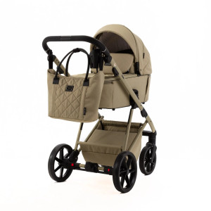 Коляска универсальная Adamex Delta Natura, 2в1, ткань