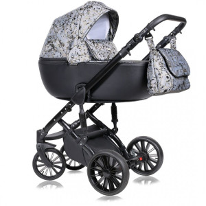 Коляска универсальная Quali Prado 2 в 1, кожа 100%
