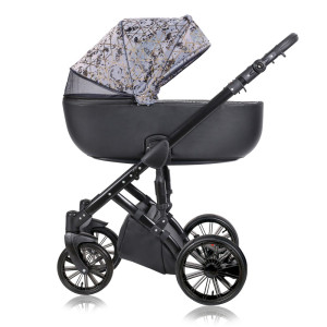 Коляска универсальная Quali Prado 2 в 1, кожа 100%
