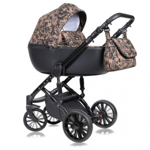 Коляска универсальная Quali Prado 2 в 1, кожа 100%