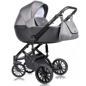 Коляска универсальная Quali Prado 2 в 1, кожа 100%