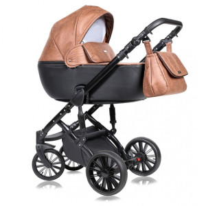Коляска универсальная Quali Prado 2 в 1, кожа 100%