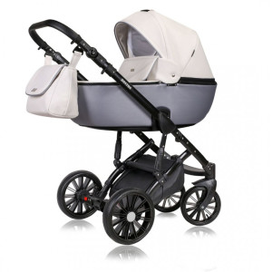 Коляска универсальная Quali Prado 2 в 1, кожа 100%