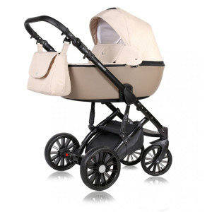 Коляска универсальная Quali Prado 2 в 1, кожа 100%