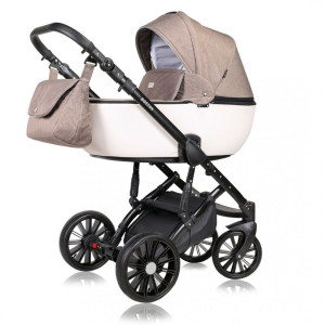 Коляска универсальная Quali Prado 2 в 1, кожа 100%