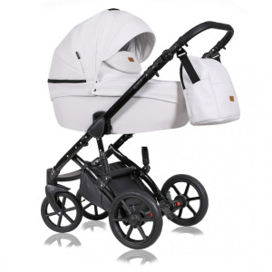 Коляска универсальная Quali Rossa 2 в 1, кожа 100%