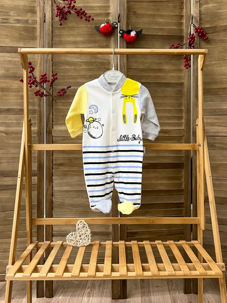 Комбинезон для мальчика Findik Little baby, интерлок, 1-9м