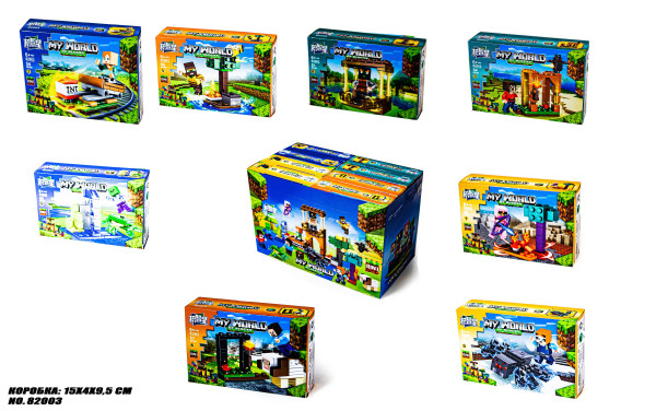 Конструктор lego My World Minecraft 82003, 49+ деталей