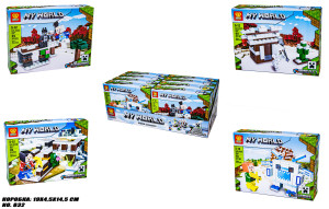 Конструктор лего My World Minecraft 832C, 89-90 деталей