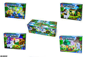 Конструктор lego My World Minecraft, 85-90 деталей