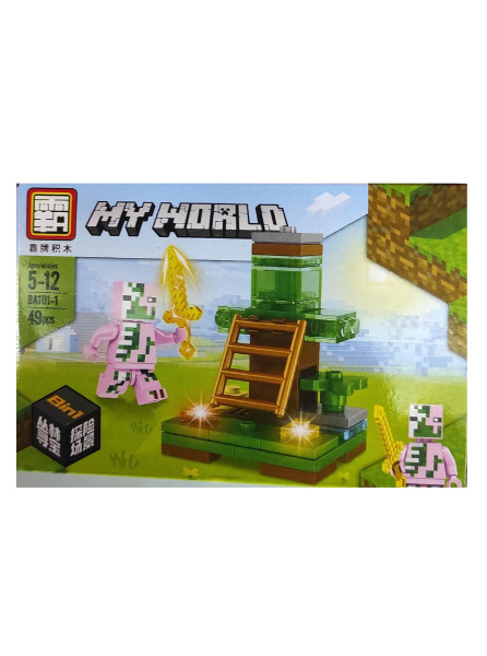 Конструктор lego My World Minecraft BA101, 44/46 деталей