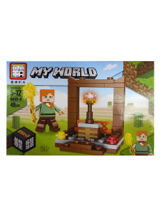 Конструктор lego My World Minecraft BA101, 44/46 деталей