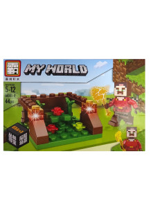 Конструктор lego My World Minecraft BA101, 44/46 деталей
