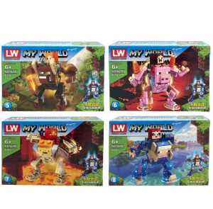 Конструктор лего My World Minecraft LW428, 58+ дет
